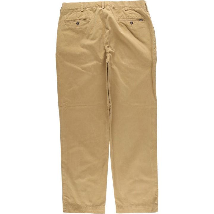 Ralph Lauren POLO RALPH LAUREN Classic Fit Two-Pleated Chino Pants, Men's, Size W36 cotton Beige type Vintage Second Hand