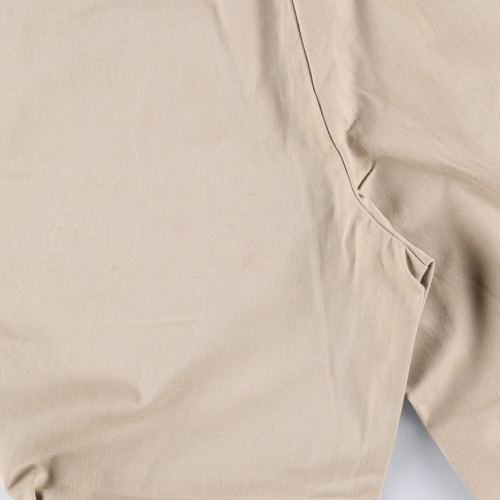 Ralph Lauren Polo Ralph Lauren Two-pleat Chino Pants for Men, W34 equivalent cotton Beige type Vintage Second Hand