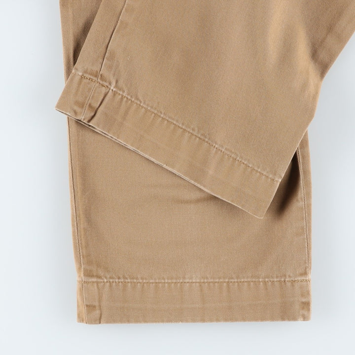 Ralph Lauren POLO by Ralph Lauren ETHAN PANT Two-pleat Chino Pants Men's Size W32 cotton Beige type Vintage Second Hand