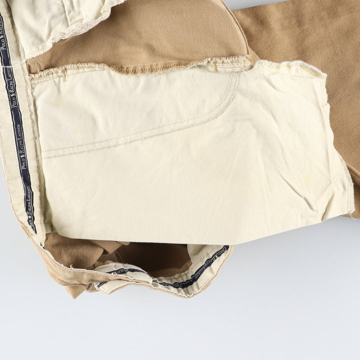 Ralph Lauren Polo Ralph Lauren Two-pleat Chino Pants Men's Size W38 cotton Beige type Vintage Second Hand