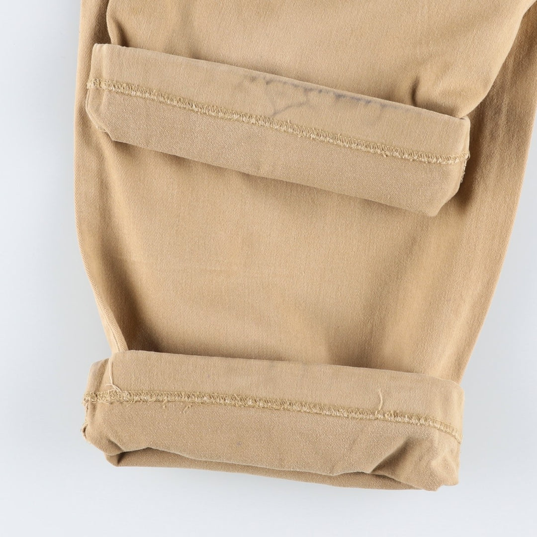 Ralph Lauren Polo Ralph Lauren Two-pleat Chino Pants Men's Size W38 cotton Beige type Vintage Second Hand