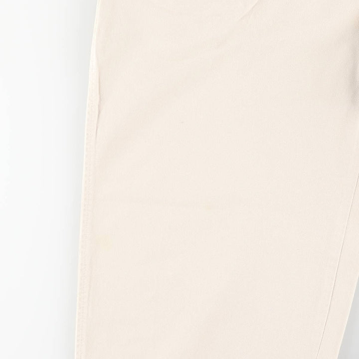 Ralph Lauren POLO CHINO two-pleat chino pants, made in the USA, men's size W34. cotton Beige type Vintage Second Hand