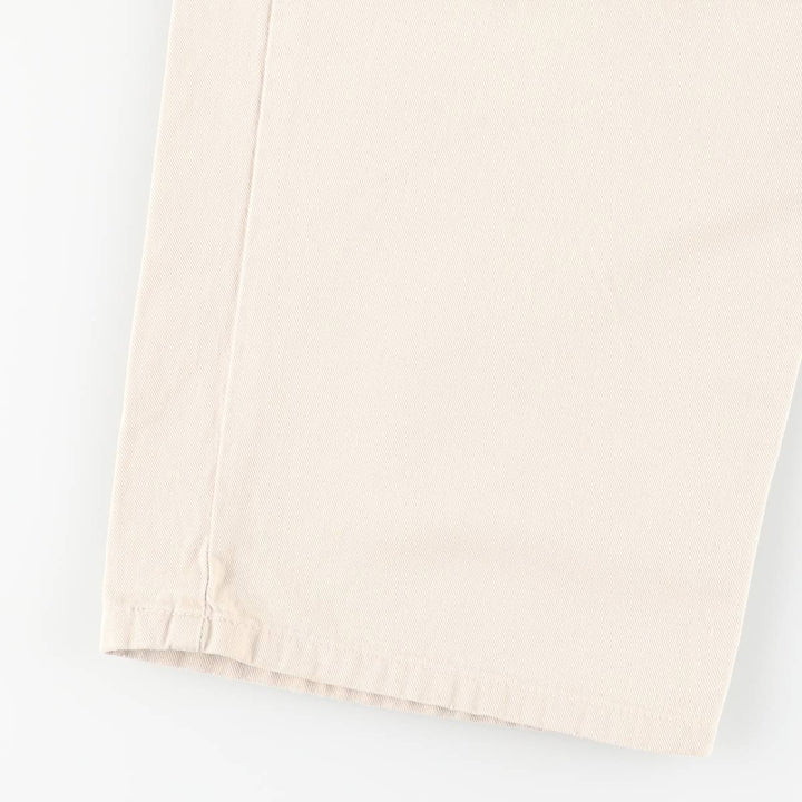 Ralph Lauren POLO CHINO two-pleat chino pants, made in the USA, men's size W34. cotton Beige type Vintage Second Hand