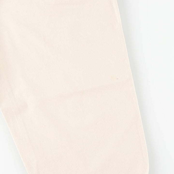 Ralph Lauren POLO CHINO two-pleat chino pants, made in the USA, men's size W34. cotton Beige type Vintage Second Hand