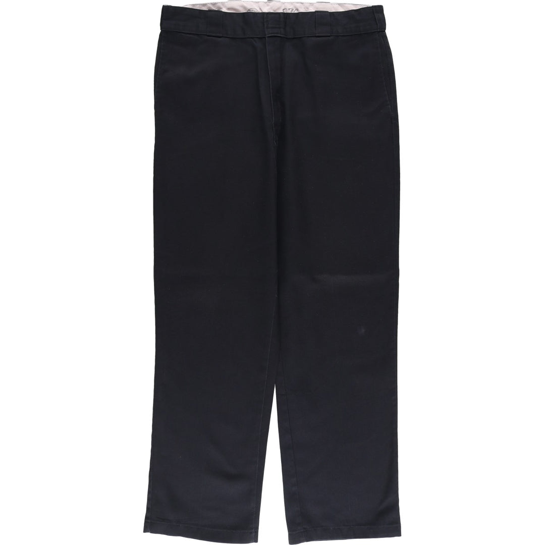 Dickies 874 Original Fit Work Pants, Men's, Size W35 polyester black type Vintage Second Hand