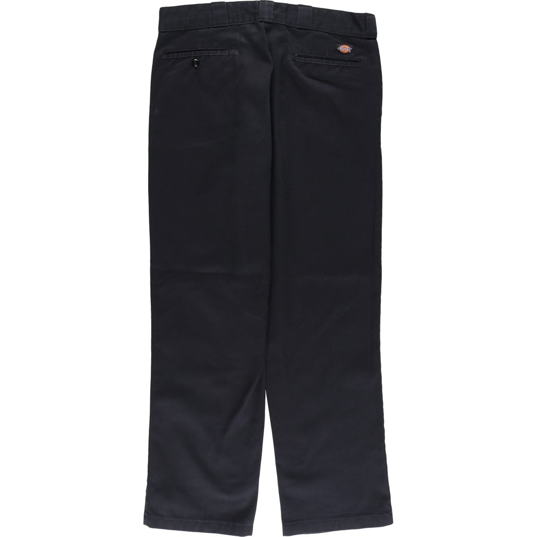 Dickies 874 Original Fit Work Pants, Men's, Size W35 polyester black type Vintage Second Hand