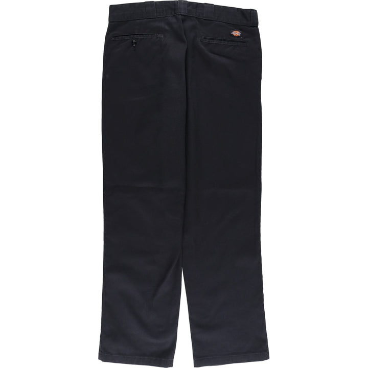 Dickies 874 Original Fit Work Pants, Men's, Size W35 polyester black type Vintage Second Hand