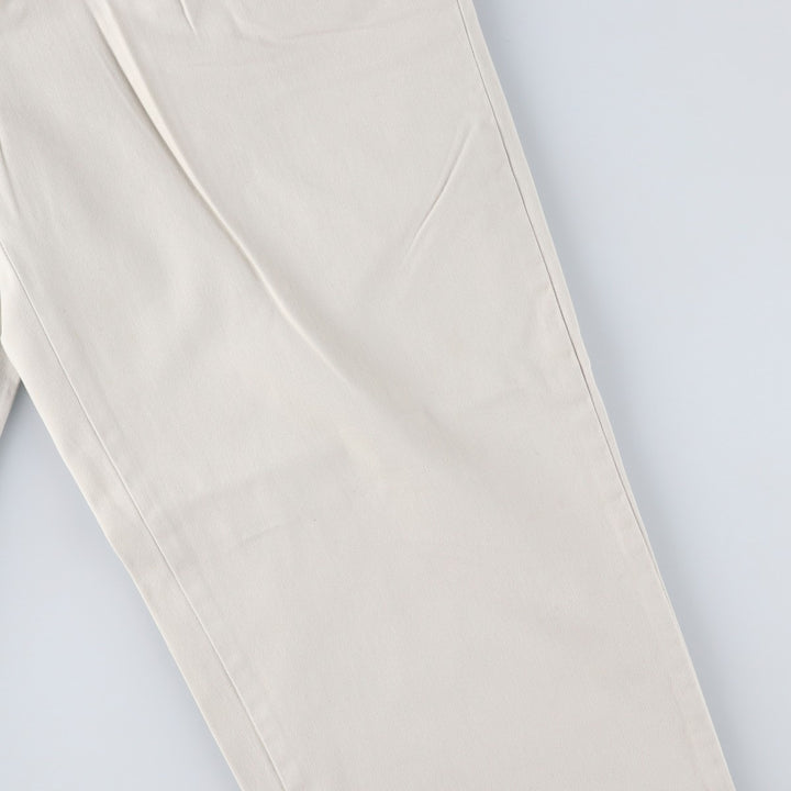 Ralph Lauren POLO by Ralph Lauren ANDREW PANT Two-pleat chino pants for men, W30 equivalent cotton Beige type Vintage Second Hand