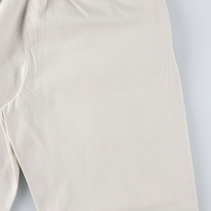 Ralph Lauren POLO by Ralph Lauren ANDREW PANT Two-pleat chino pants for men, W30 equivalent cotton Beige type Vintage Second Hand