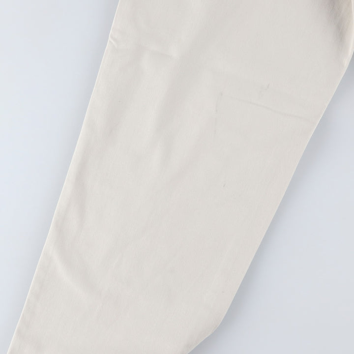 Ralph Lauren POLO by Ralph Lauren ANDREW PANT Two-pleat chino pants for men, W30 equivalent cotton Beige type Vintage Second Hand
