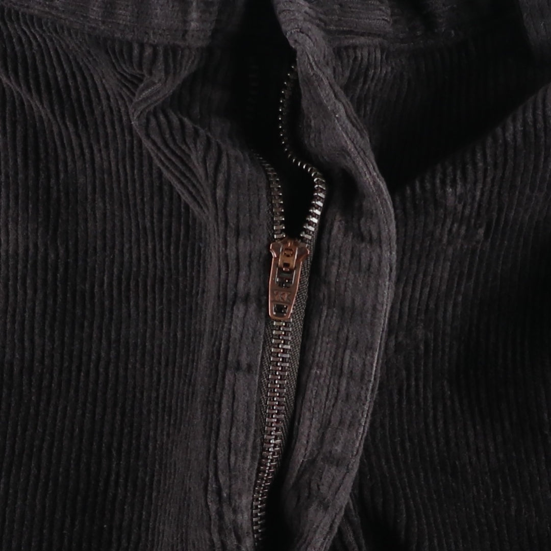 90s-00'S Vintage LLBean Classic Fit Corduroy Pants, Men's, Size 34 (approx.) cotton black type Vintage Second Hand