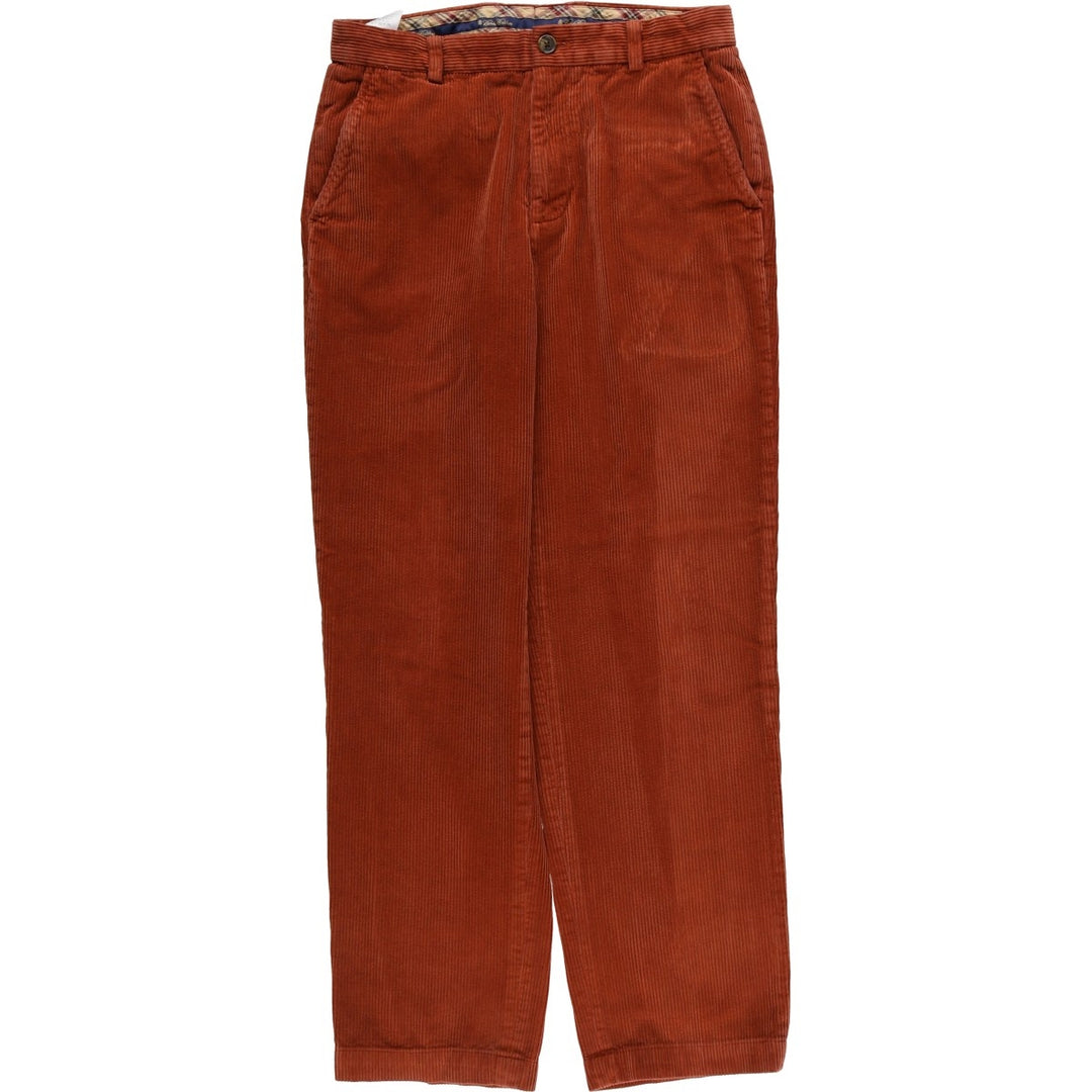 Brooks Brothers Clark Corduroy Pants, Men's, Size W30 cotton red type Vintage Second Hand