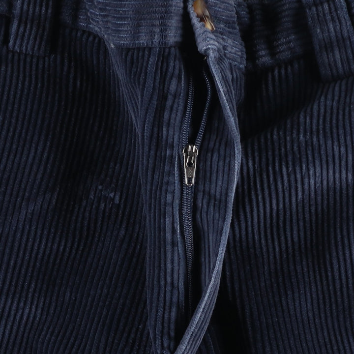90s-00'S LLBean Classic Fit Corduroy Pants, Men's, Size W33, Vintage unclear navy blue type Vintage Second Hand