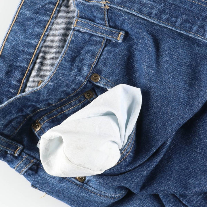 Vintage 80s-90'S Carhartt tapered denim pants, made in the USA, men's size W34. cotton blue type Vintage Second Hand