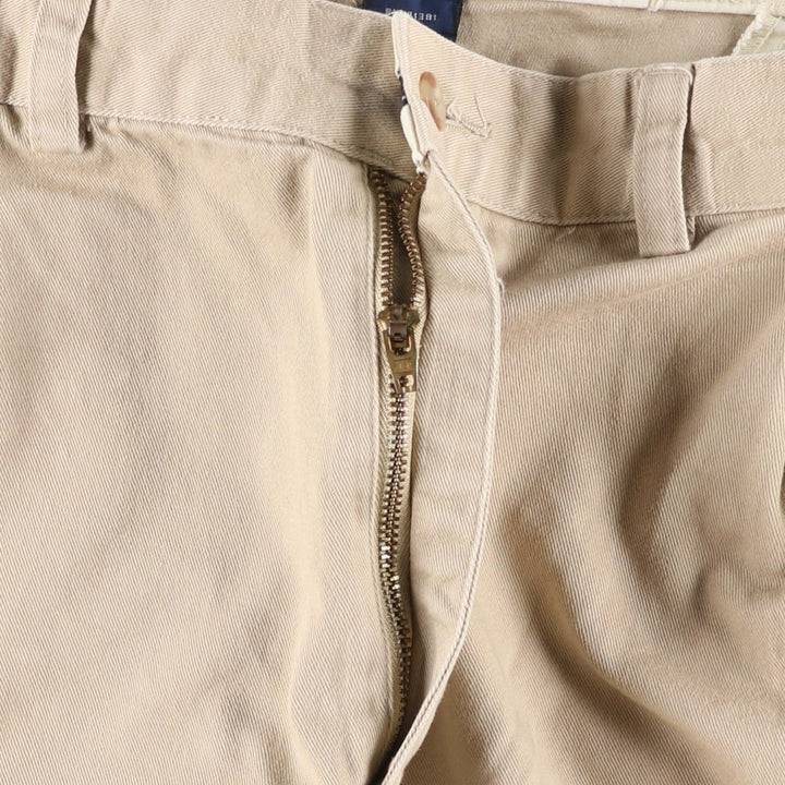 Ralph Lauren Polo Ralph Lauren Two-pleat Chino Pants Men's Size W39 cotton Beige type Vintage Second Hand