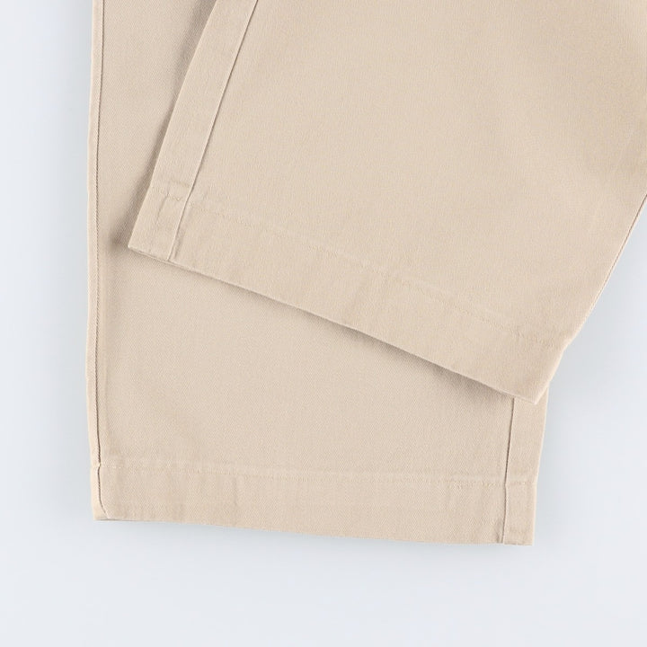 Ralph Lauren Polo Ralph Lauren Two-pleat Chino Pants Men's Size W39 cotton Beige type Vintage Second Hand