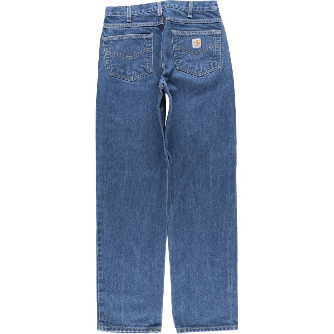Carhartt FR Series Relax Fit Tapered Denim Pants, Men's Size W31 cotton blue type Vintage Second Hand