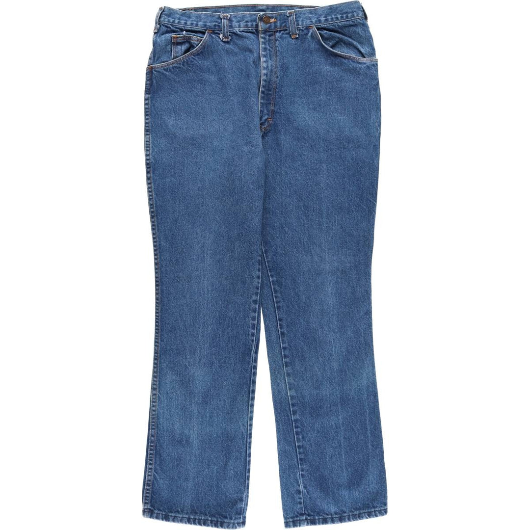 Vintage 1980'S Dickies straight-leg denim pants, men's size W34 cotton blue type Vintage Second Hand