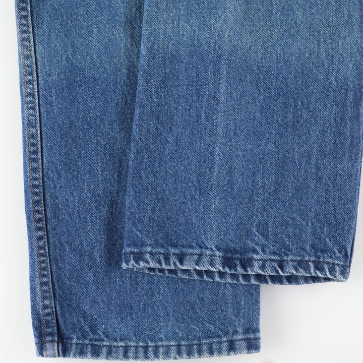 Vintage 1980'S Dickies straight-leg denim pants, men's size W34 cotton blue type Vintage Second Hand