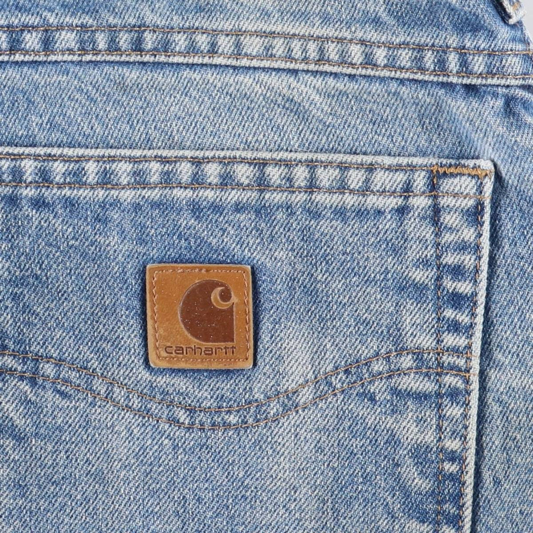 Carhartt Tapered Denim Pants for Men, W36 cotton blue type Vintage Second Hand