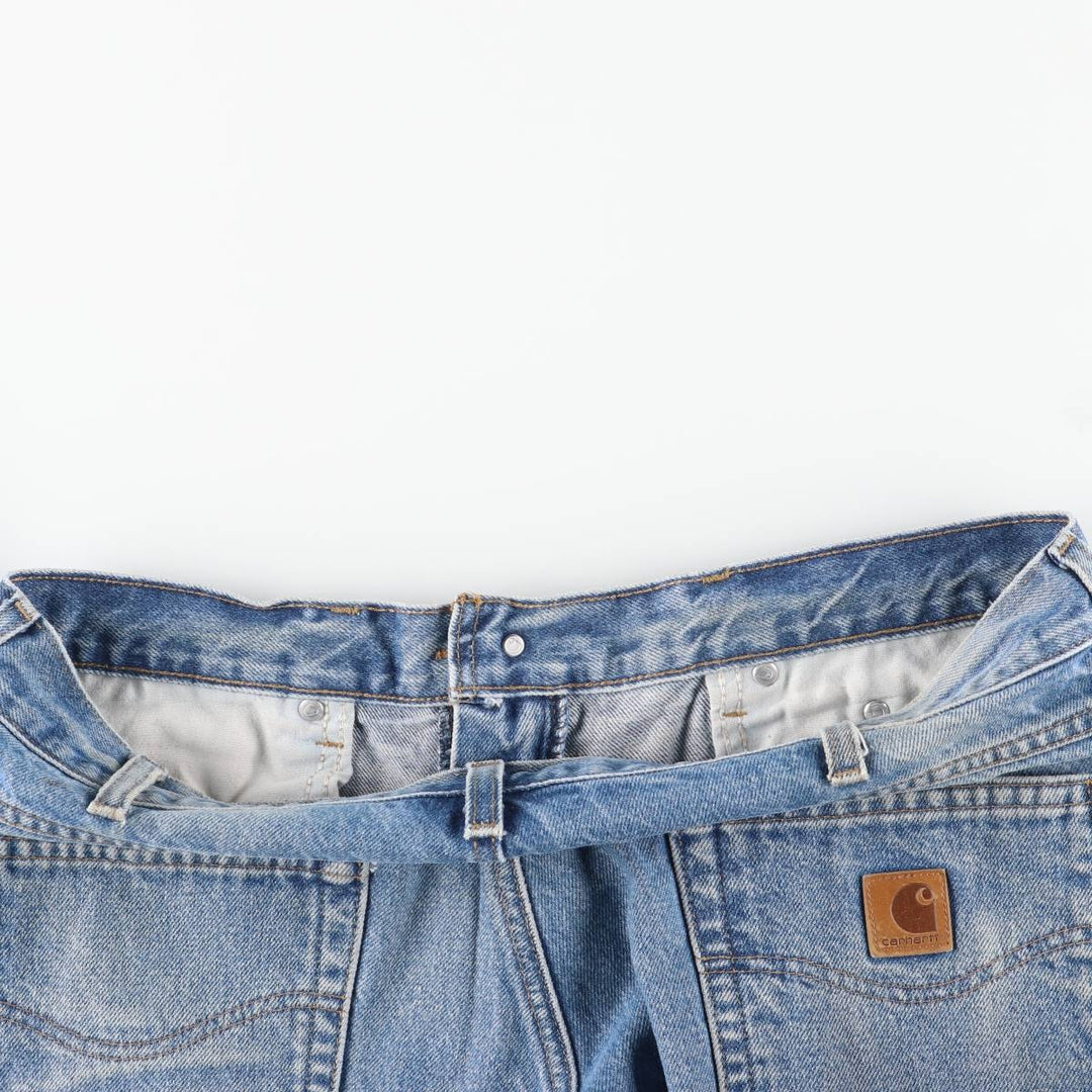 Carhartt Tapered Denim Pants for Men, W36 cotton blue type Vintage Second Hand