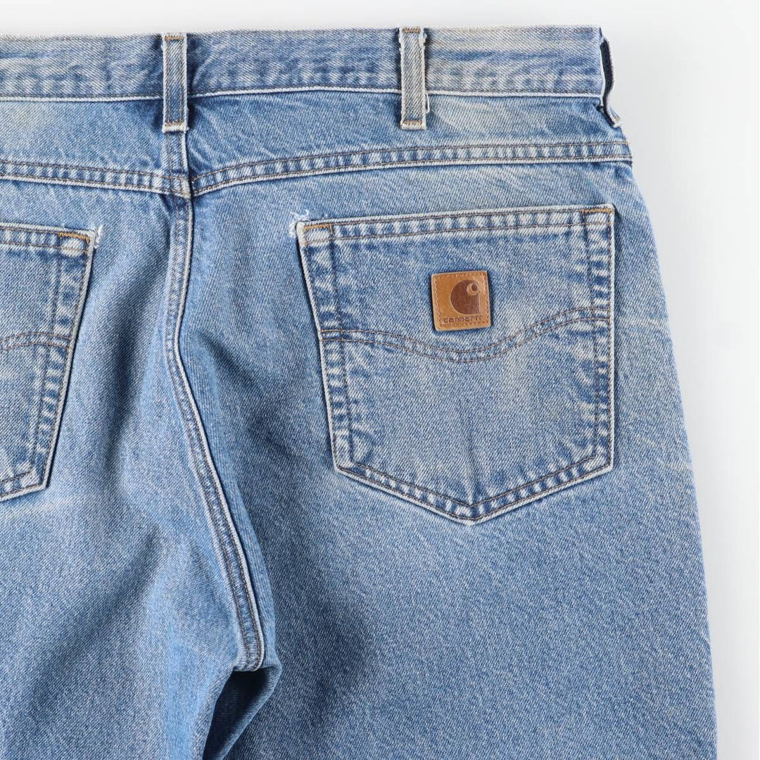 Carhartt Tapered Denim Pants for Men, W36 cotton blue type Vintage Second Hand