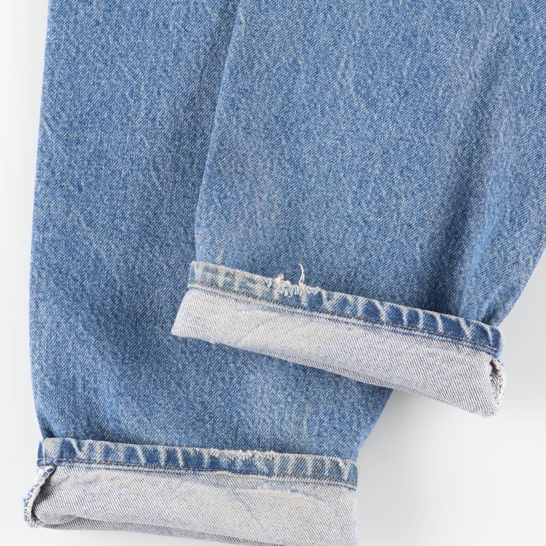 Carhartt Tapered Denim Pants for Men, W36 cotton blue type Vintage Second Hand