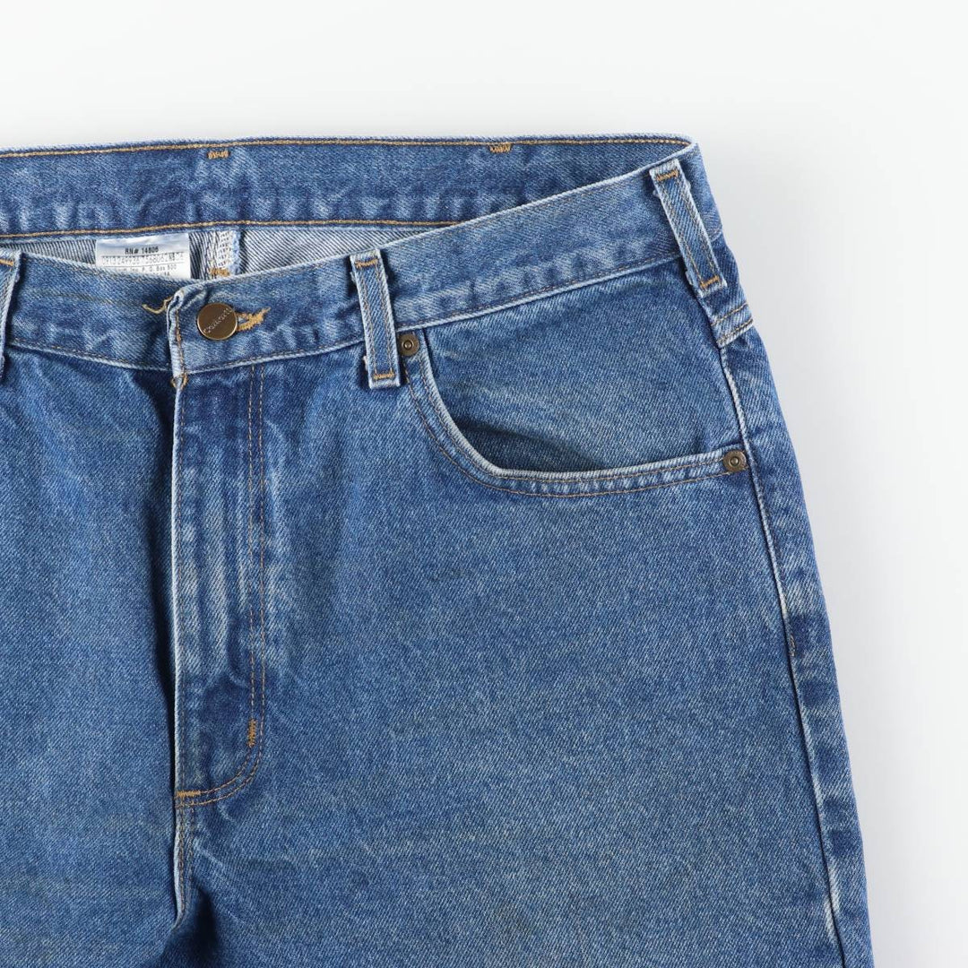 Carhartt Relaxed Fit Tapered Denim Pants for Men, W36 cotton blue type Vintage Second Hand
