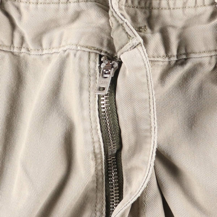 Vintage Levi's SILVER TAB Trooper Cargo Pants/Chino Pants, Men's Size 35 (approx.) cotton Khaki type beige Vintage Second Hand