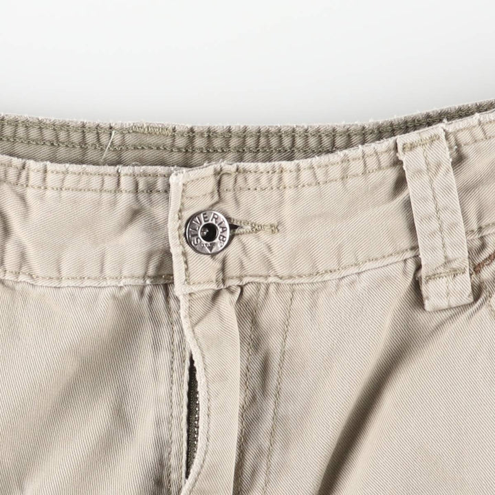 Vintage Levi's SILVER TAB Trooper Cargo Pants/Chino Pants, Men's Size 35 (approx.) cotton Khaki type beige Vintage Second Hand