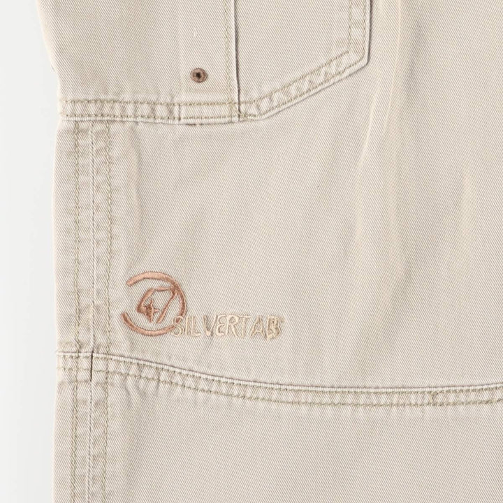 Vintage Levi's SILVER TAB Trooper Cargo Pants/Chino Pants, Men's Size 35 (approx.) cotton Khaki type beige Vintage Second Hand