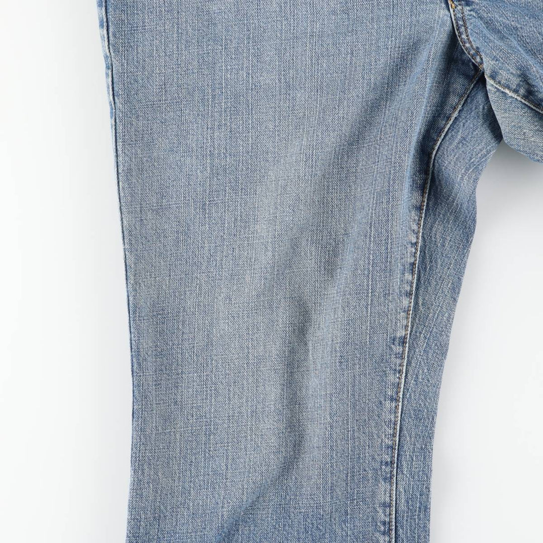 2000'S Ralph Lauren Polo Jeans Company Flare Cut Denim Pants, Women's, XXL (W37) cotton blue type Vintage Second Hand