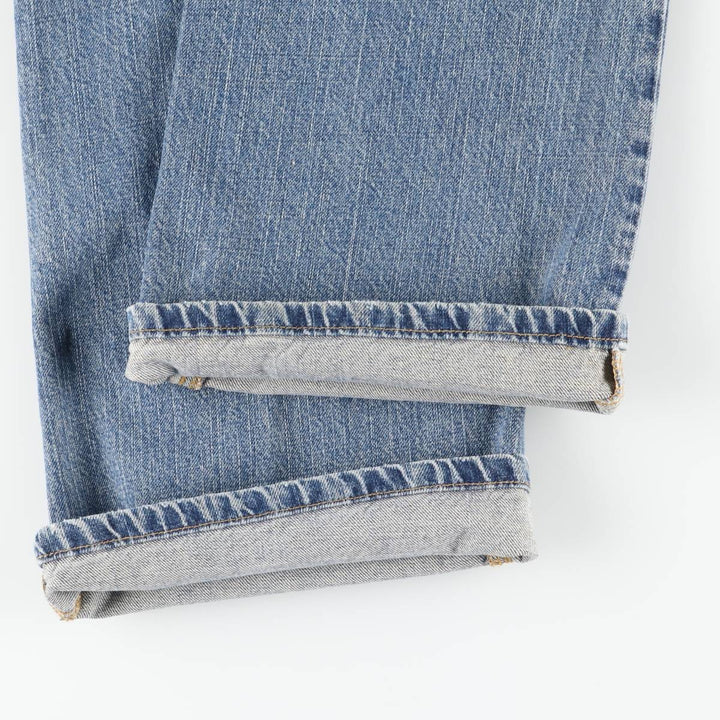 2000'S Ralph Lauren Polo Jeans Company Flare Cut Denim Pants, Women's, XXL (W37) cotton blue type Vintage Second Hand