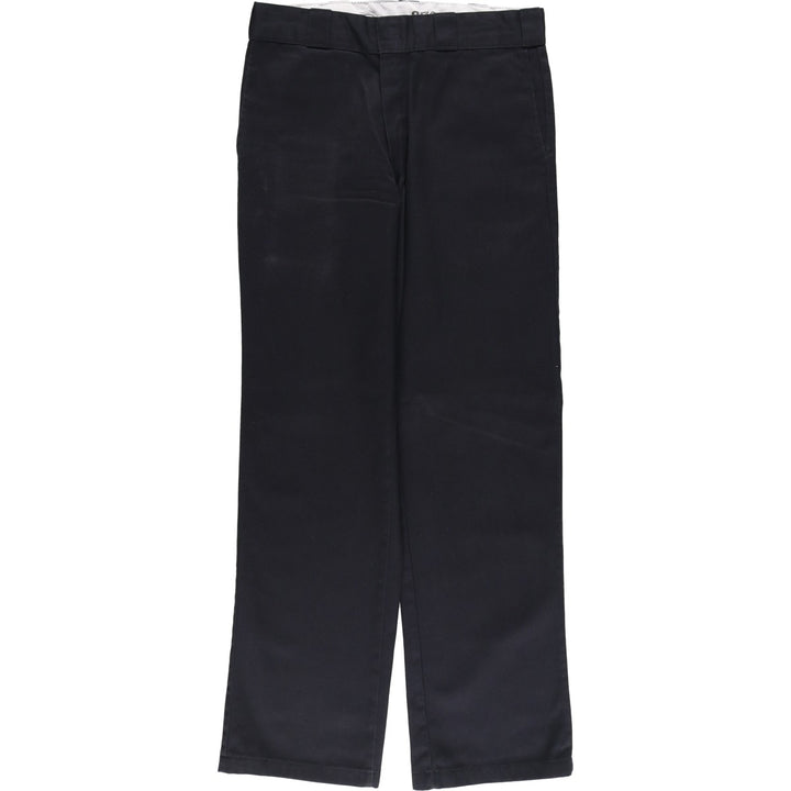 Dickies 874 Original Fit Work Pants, Men's, Size W31 polyester black type Vintage Second Hand