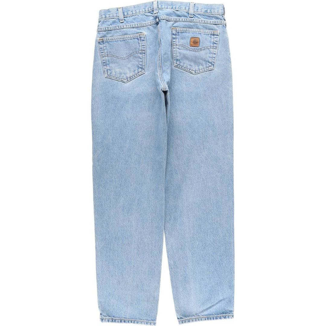 Carhartt Tapered Denim Pants for Men, W36 cotton blue type Vintage Second Hand