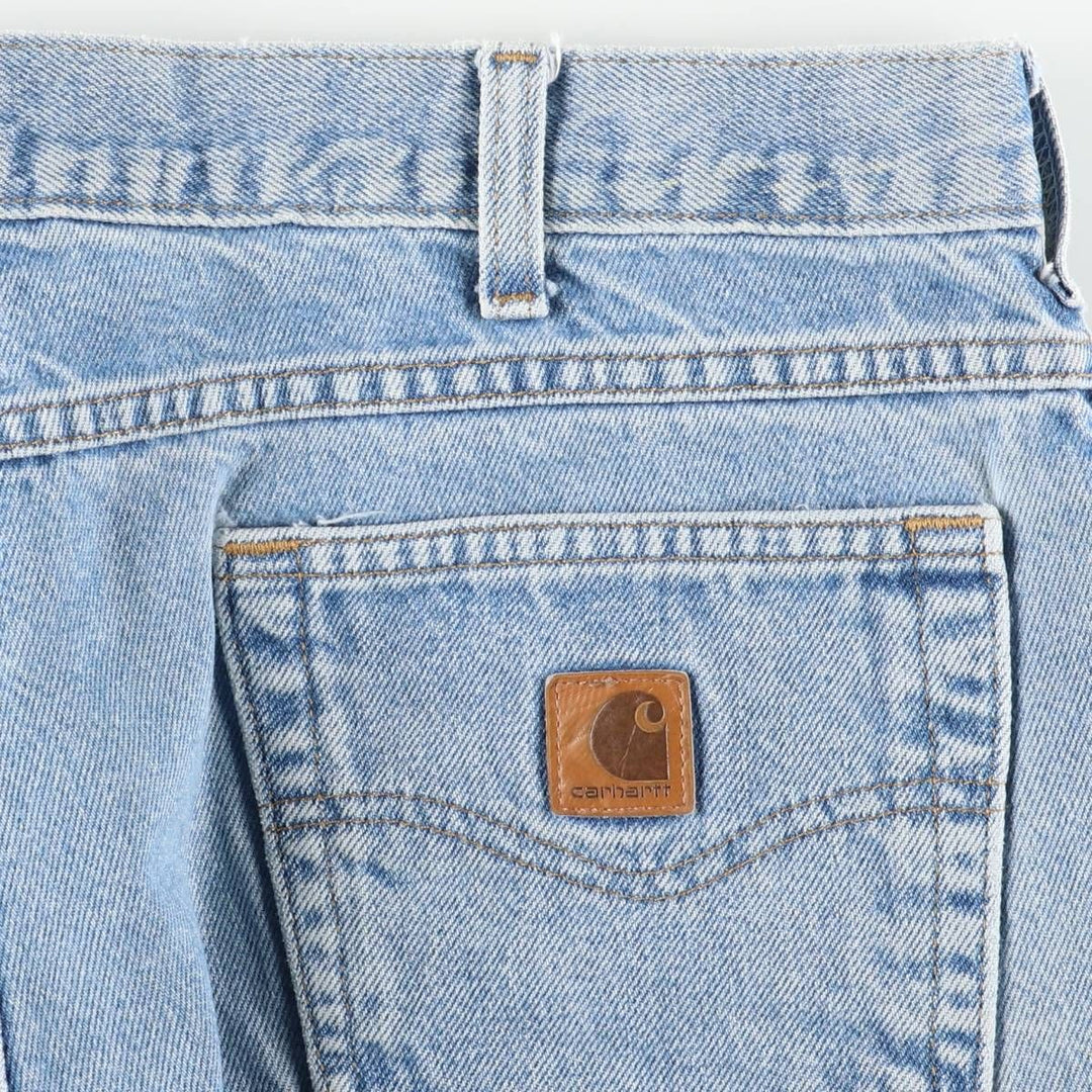Carhartt Tapered Denim Pants for Men, W36 cotton blue type Vintage Second Hand