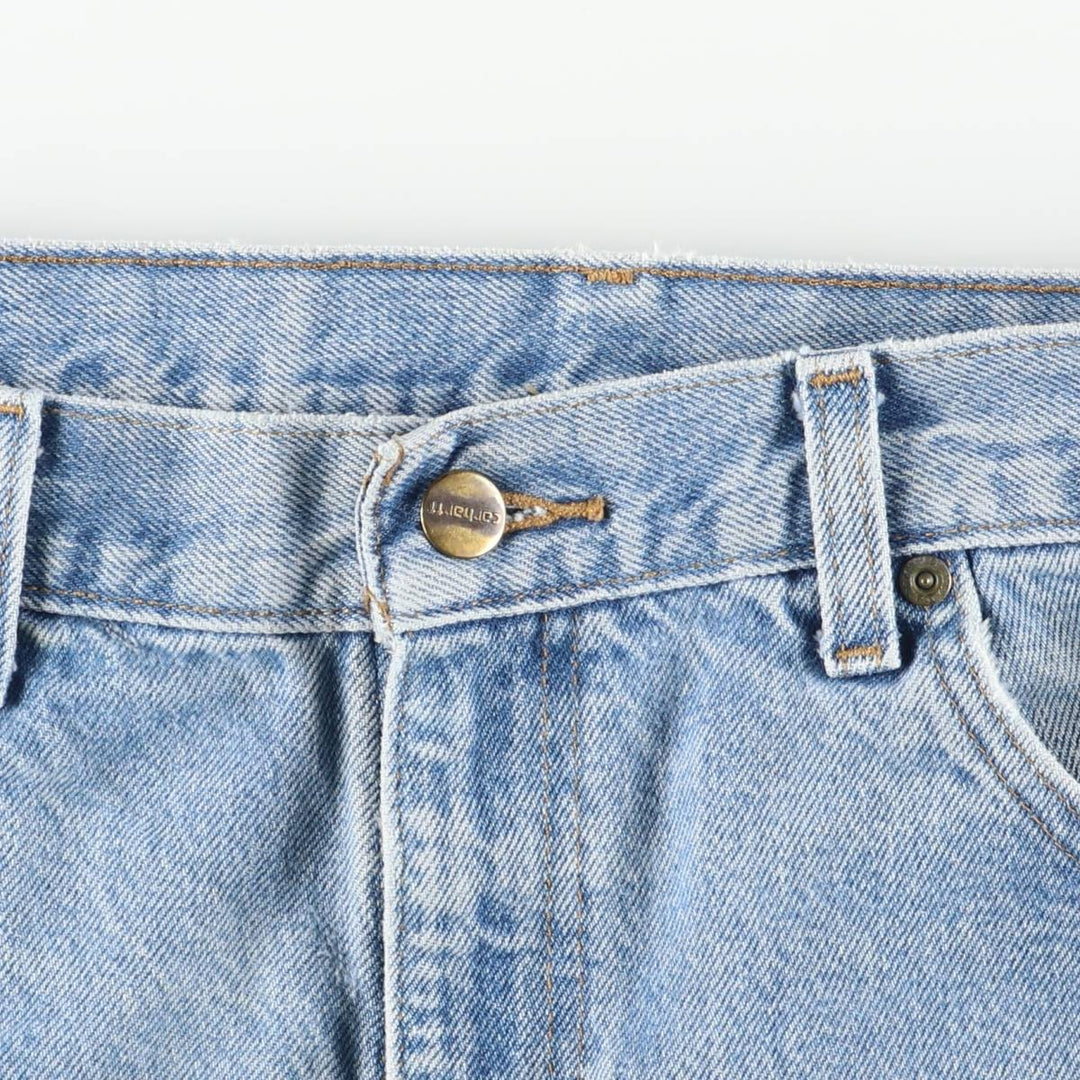 Carhartt Tapered Denim Pants for Men, W36 cotton blue type Vintage Second Hand