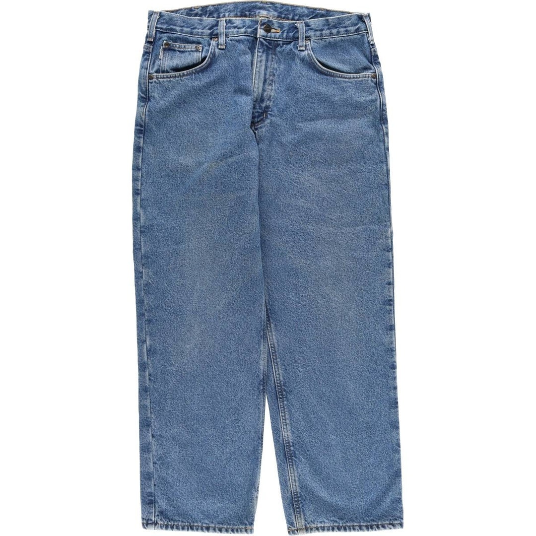 Carhartt Tapered Denim Pants for Men, W36 unclear blue type Vintage Second Hand