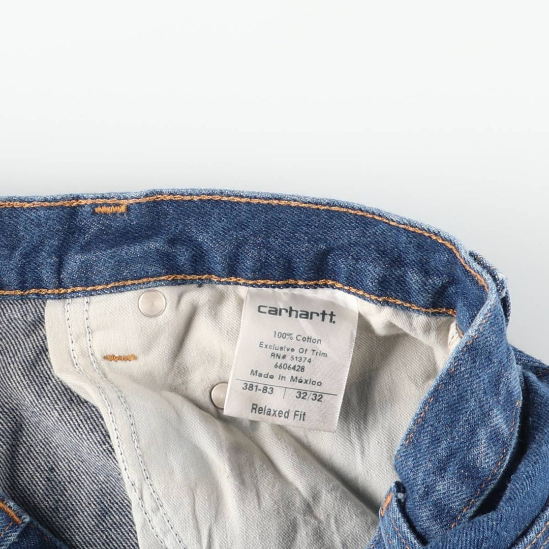 Carhartt Tapered Denim Pants for Men, W31 equivalent cotton blue type Vintage Second Hand