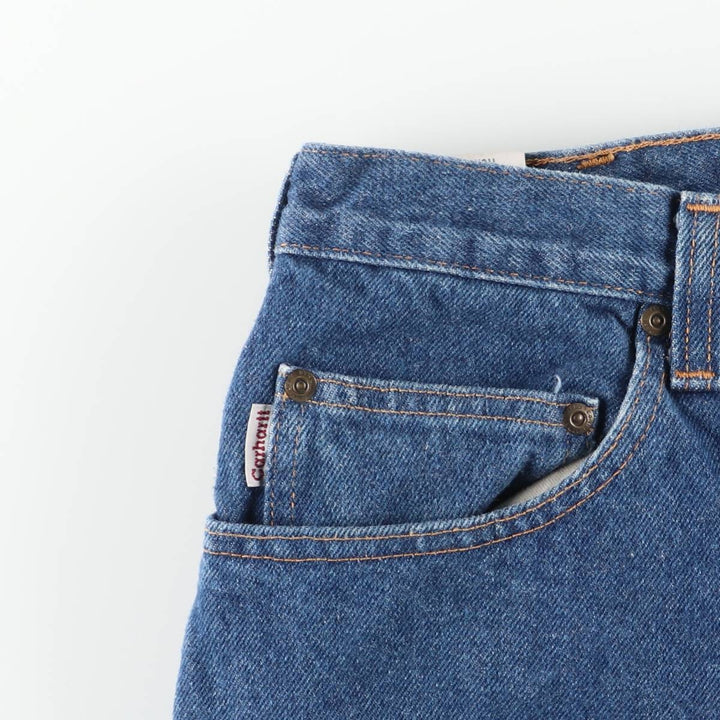 Carhartt Tapered Denim Pants for Men, W31 equivalent cotton blue type Vintage Second Hand