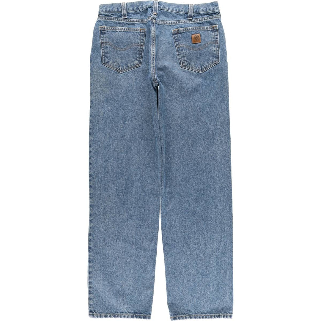 Carhartt Relaxed Fit Tapered Denim Pants for Men, W36 cotton blue type Vintage Second Hand