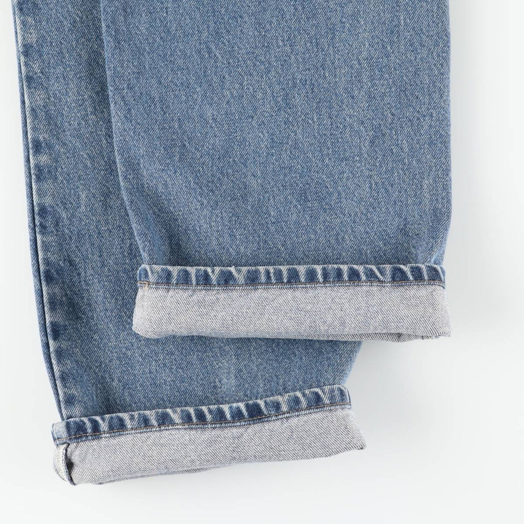 Carhartt Relaxed Fit Tapered Denim Pants for Men, W36 cotton blue type Vintage Second Hand
