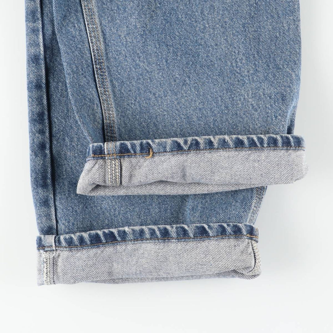 Carhartt Relaxed Fit Tapered Denim Pants for Men, W36 cotton blue type Vintage Second Hand