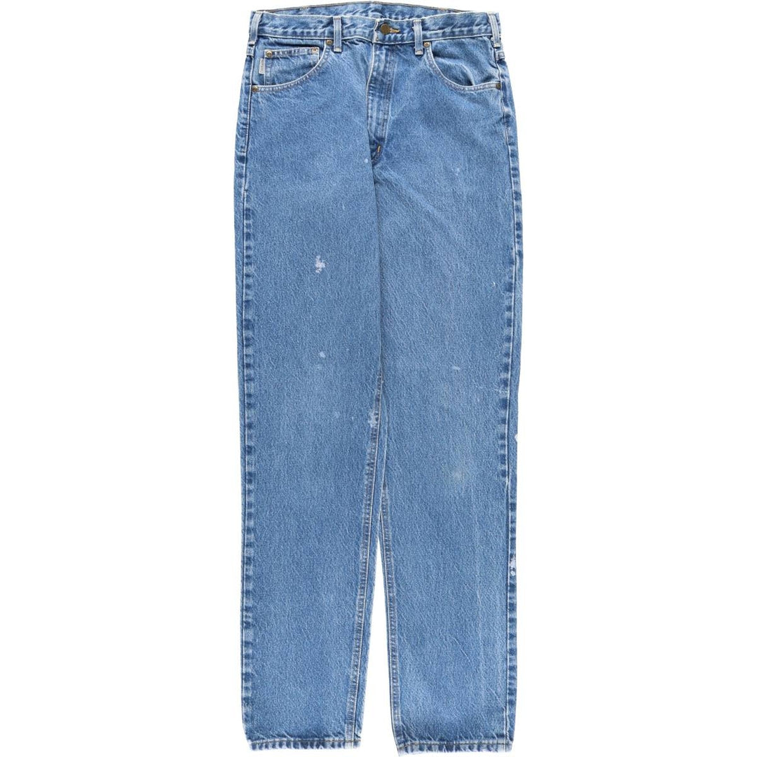Carhartt Tapered Denim Pants for Men, W33 equivalent cotton blue type Vintage Second Hand