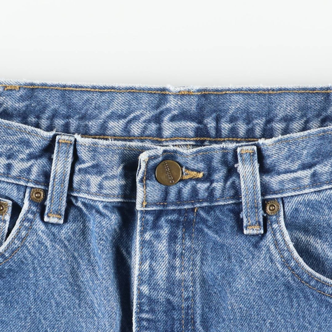 Carhartt Tapered Denim Pants for Men, W33 equivalent cotton blue type Vintage Second Hand