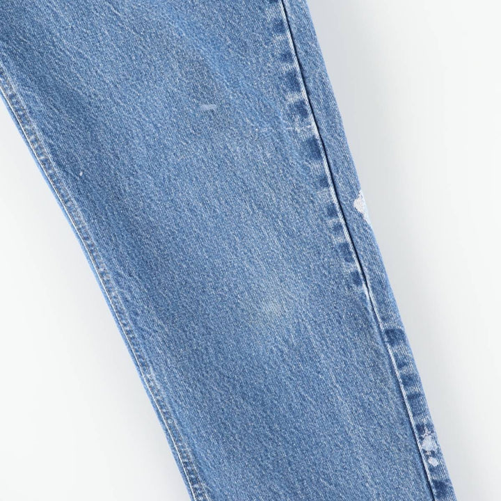 Carhartt Tapered Denim Pants for Men, W33 equivalent cotton blue type Vintage Second Hand