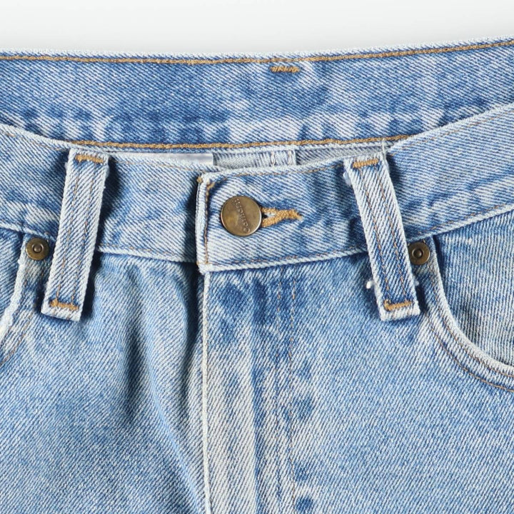 Carhartt Relaxed Fit Tapered Denim Pants for Men, W37 cotton blue type Vintage Second Hand