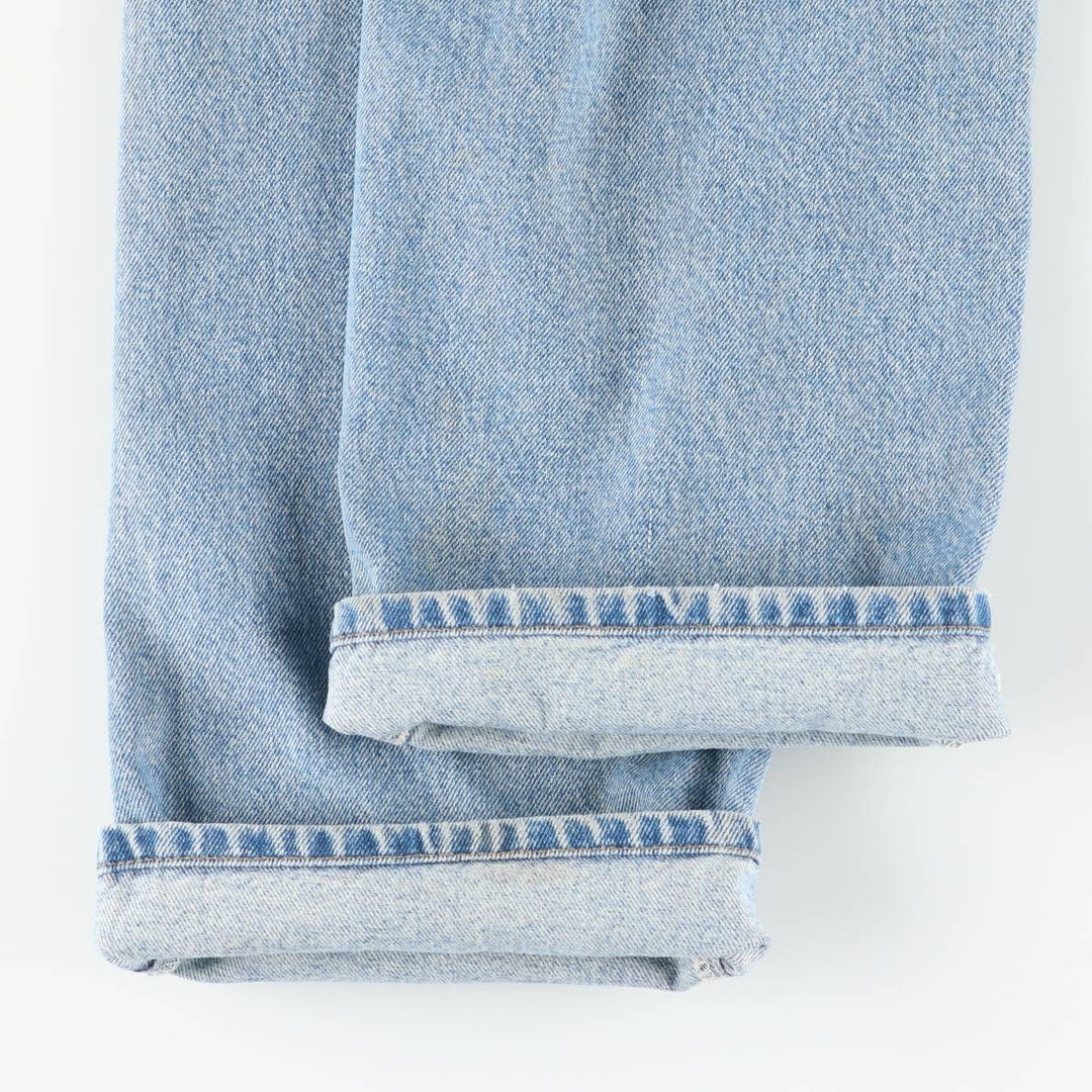 Carhartt Relaxed Fit Tapered Denim Pants for Men, W37 cotton blue type Vintage Second Hand