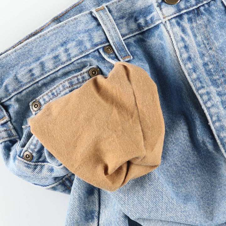 Carhartt Relaxed Fit Tapered Denim Pants for Men, W33 equivalent cotton blue type Vintage Second Hand