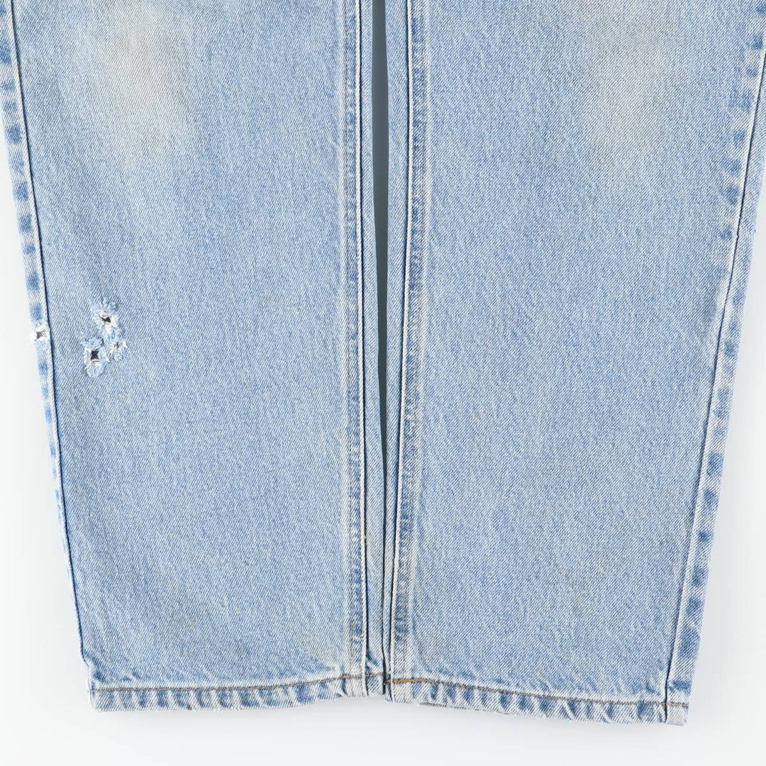 Carhartt Relaxed Fit Tapered Denim Pants for Men, W33 equivalent cotton blue type Vintage Second Hand